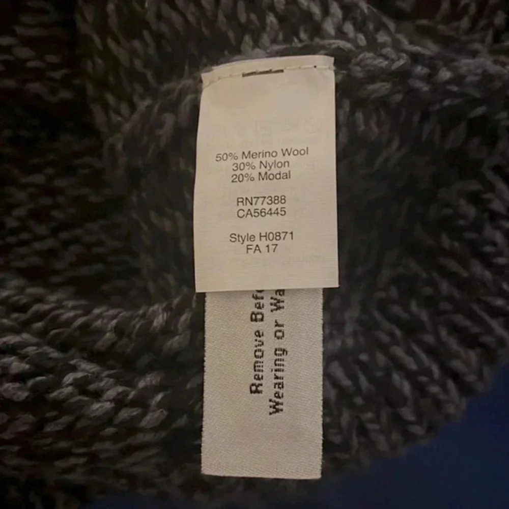 Madewell cowl neck sleeveless sweater size X-Small‎ Contemporary Preppy - Picture 7 of 7